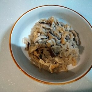 切り干し大根と干し椎茸の煮物【旨味もダブル♪】